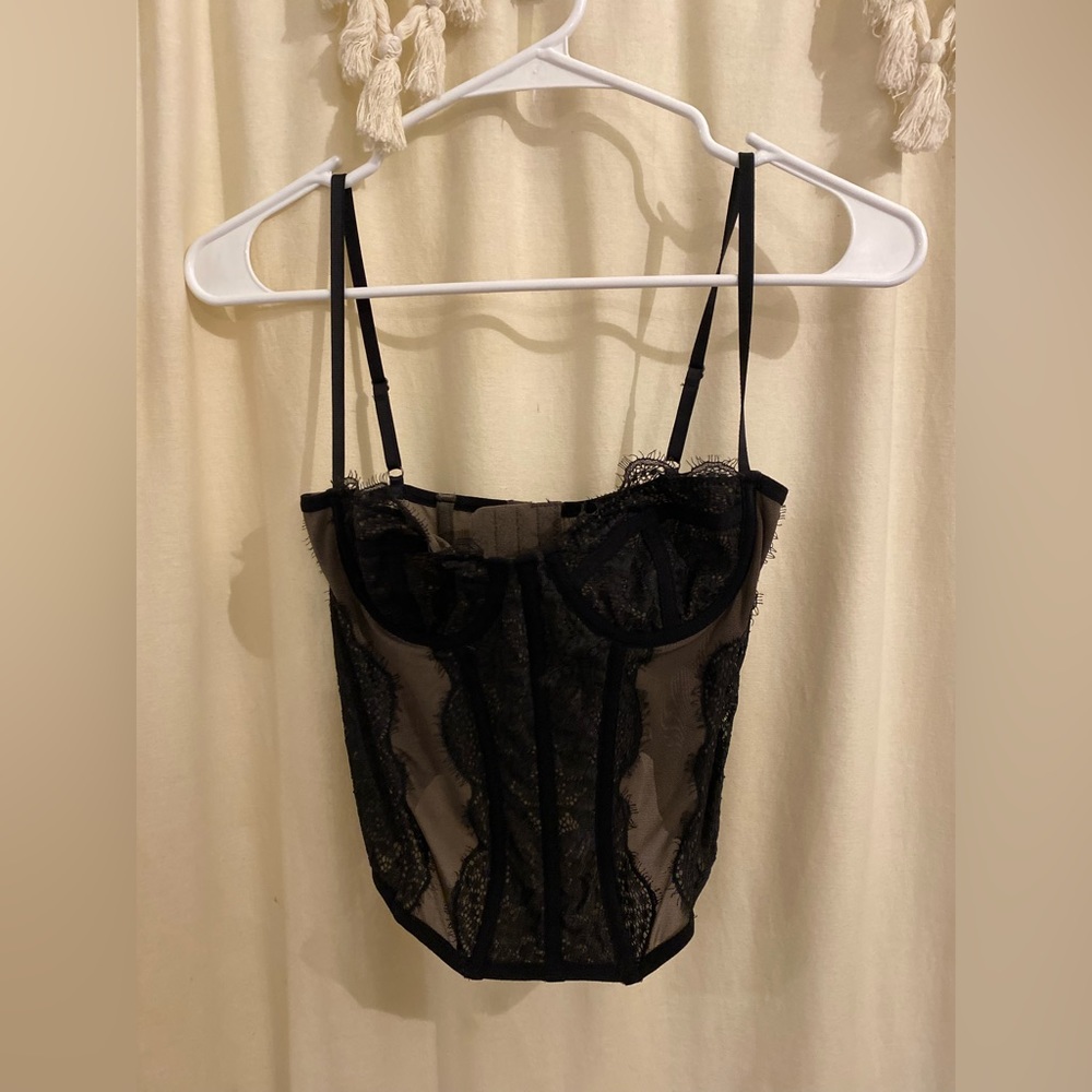 Urban Outfitters Black Corset